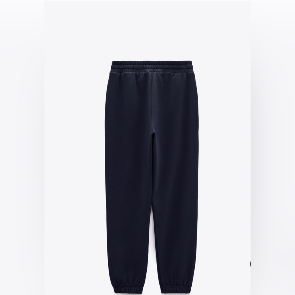 Zara Text Print Jogger Sweatpants- Size Small-New with Tags - Picture 2 of 5